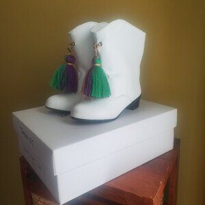 Mardi Gras Marching Boots